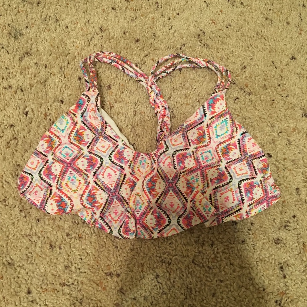 Patterned Swimsuit Top